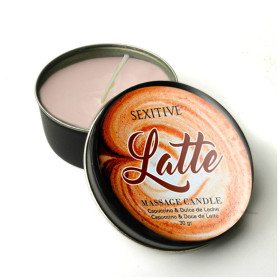 Massage Candle Latte Capuccino & Dulce de Leche gel masaje intimo s...