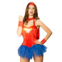 Disfraz de Mujer Maravilla Erótica Premium Line de Pasionel sexshop...