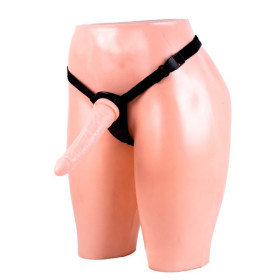 Arnés Bananin Piel | Americano color Piel 21 x 3.5 cm. sexshop ¿Te ...