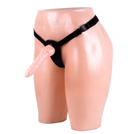 Arnes Mini Cliterific | color Piel 17 x 3 cm. sexshop Juguetes Erót...