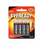 Baterías Pilas Eveready AA Pack x 4