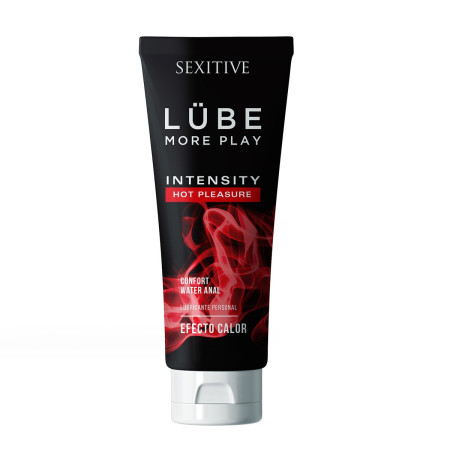 Gel Lubricante Lube con Efecto Calor Pleasure 130 ml sexshop Aument...