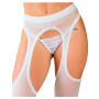 Sexy Panty portaligas Liso Blanco Malena sexshop  Este Panty portal...