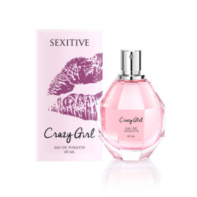 Perfume Afrodisiaco Crazy Girl Fragance 60ml sexshop Tu pareja no p...