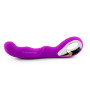 Vibrador Punto G con Anillo Plateado color Violeta sexshop Rotadore...