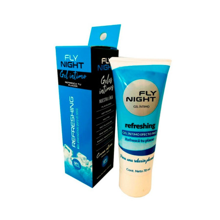 Gel Lubricante Íntimo Refreshing Fly Night 70ml sexshop Vive una ex...