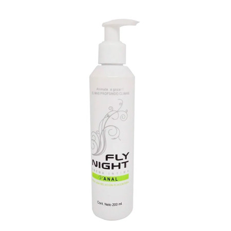 Gel Lubricante Intimo Anal Fly Night 200ml