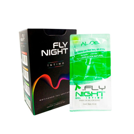 Gel Íntimo Neutro Fly Night 12 sobres x 10ml sexshop Disfruta al 10...