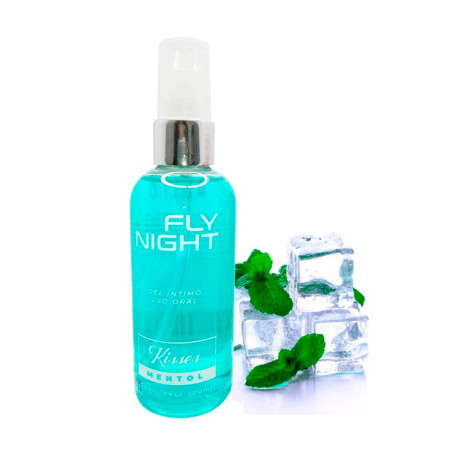 Gel Lubricante Kisses Fly Night Mentol 100ml sexshop Dale a tu pala...