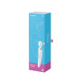 Vibrador Satisfyer Wand-er Women White/Chrome