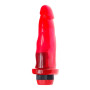 Normal Vibrador 16 x 3,5 cm. Rojo Cristal sexshop Clásicos