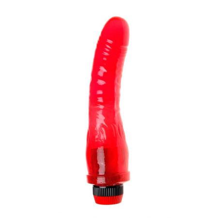 Vibrador Bananin Jelly Rojo 19 x 3,5 cm sexshop Clásicos