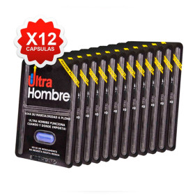 Ultra Hombre Potenciador Masculino Vigorizante X 12 Capsula sexshop...