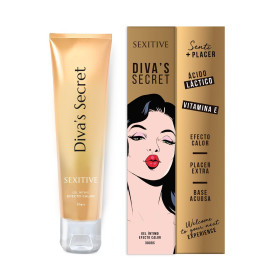 Gel Íntimo Diva's Secret Efecto Calor Sexitive 30g sexshop Esta noc...