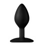 Plug Anal Spade 9 x 3.7 cm. S Negro sexshop Anales
