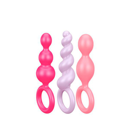 Booty Call Set de Plugs Anales x3 Satisfyer