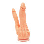 Consolador Doble Suck Gourmet con Ventosa sexshop El consolador dob...