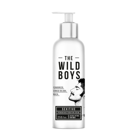 Crema Intima para Masturbación for men The Wild Boys Sexitive 250grs