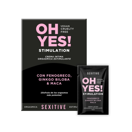 Pouch Oh Yes! Crema Orgasmica Stimulation x44 uds. Sexitive
