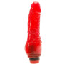 Cliterific Vibrador 19 x 4 cm. Rojo Cristal sexshop Clásicos