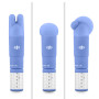 Vibrador Estimulador de Clítoris Puntas Intercambiables Azul Rosé