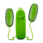 Bala Vibradora Doble con Control Pop Eggs Verde