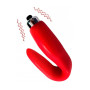 Vibrador y Estimulador Punto G Real Vibe Rojo Caiman