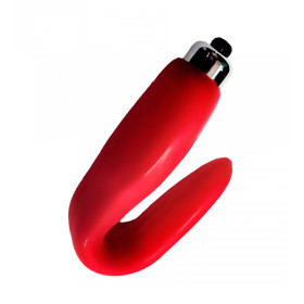 Vibrador y Estimulador Punto G Real Vibe Rojo Caiman