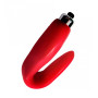 Vibrador y Estimulador Punto G Real Vibe Rojo Caiman