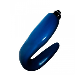 Vibrador y Estimulador Punto G Real Vibe Azul Caiman