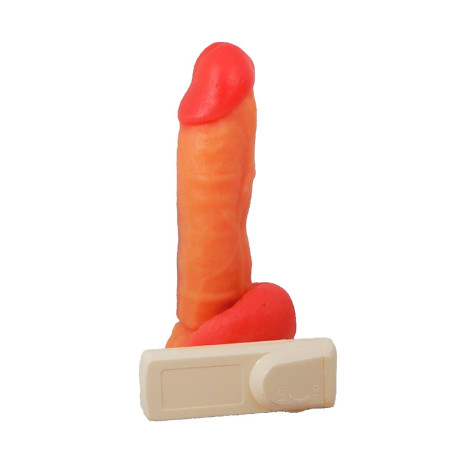 Kong Mini Realístico Vibrador Consolador y Ventosa