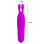 Conejo Vibrador Estimulador de Clitoris sexshop Balas y Masaje Clít...