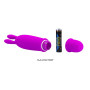 Conejo Vibrador Estimulador de Clitoris sexshop Balas y Masaje Clít...
