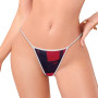 Tanga Colegiala Con Moño Blanco Pasionel
