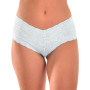 Culotte en Puntilla Elastizada Blanco Malena