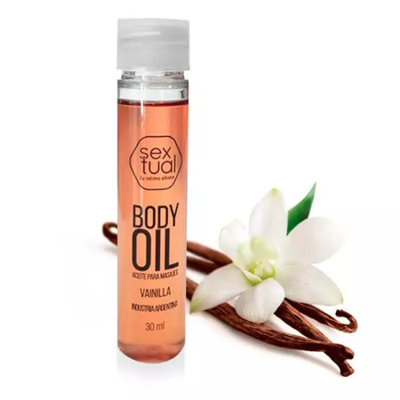 Aceite Para Masajes Vainilla Body Oil 30ml Sextual gel masaje intim...