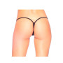 Micro Tanga Colaless en V Pesos $ Negra Pasionel