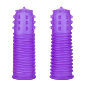 Funda de Dedo Texturizada Violeta Calexotics