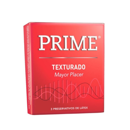 Preservativos Texturizado x3 Mayor Placer Prime
