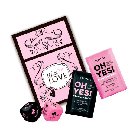 Love Kit Lazo de Ojos + Dados de juegos Sexitive sexshop Sorprende ...