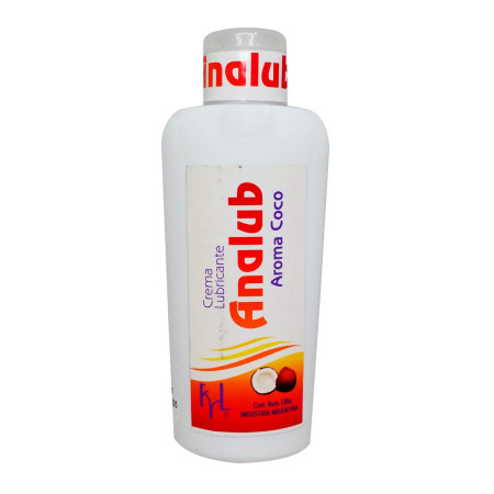 Crema Lubricante Analub Aroma a Coco 130 ml Fyl Sex