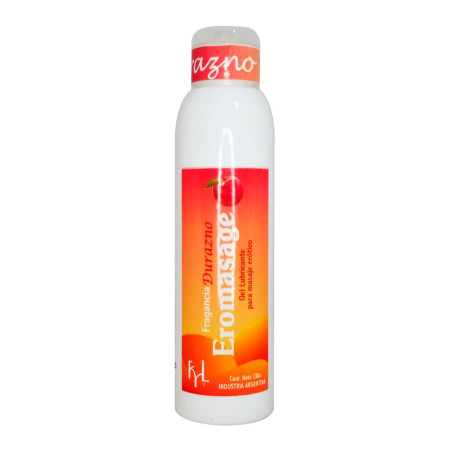 Gel Lubricante para Masajes Eromasage Fragancia Durazno 130ml Fyl Sex