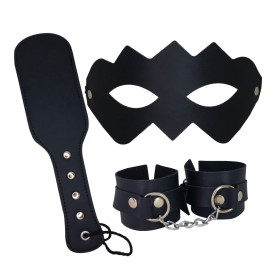 Kit Bondage BDSM 7 Piezas Negro sexshop Iníciate en el maravilloso ...