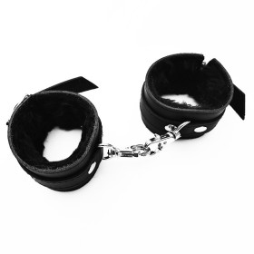 Esposas Con Peluche y Mosqueton cuero sadomasoquismo bondage sexo E...