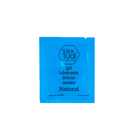 Gel Lubricante Intimo Neutros Sachets de 10 ml Sextual
