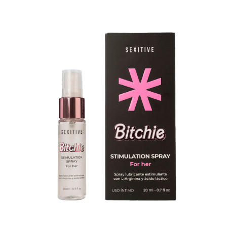 Spray Lubricante Multi Orgasmico Femenino - Bitchie 20 ml Sexitive