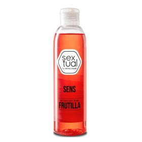 Gel de Frutilla Lubricante Intimo 200 Ml Sextual