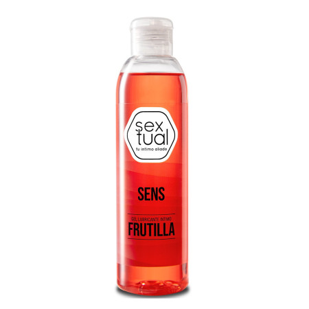 Gel de Frutilla Lubricante Intimo 200 Ml Sextual