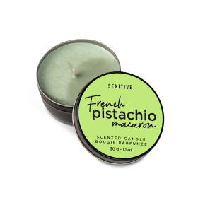 Vela para Masajes French Pistachio Macaron 30gr Sexitive