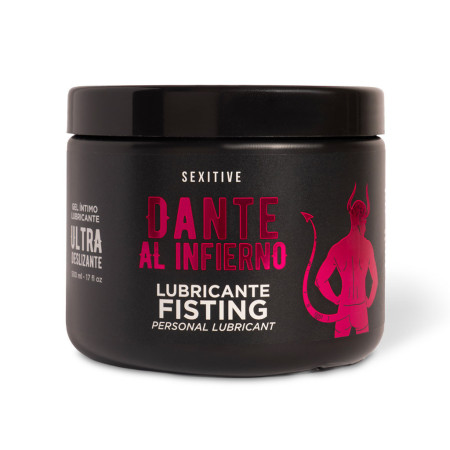 Dante Al Infierno Gel Intimo Lubricante Fisting  500 ml Sexitive
